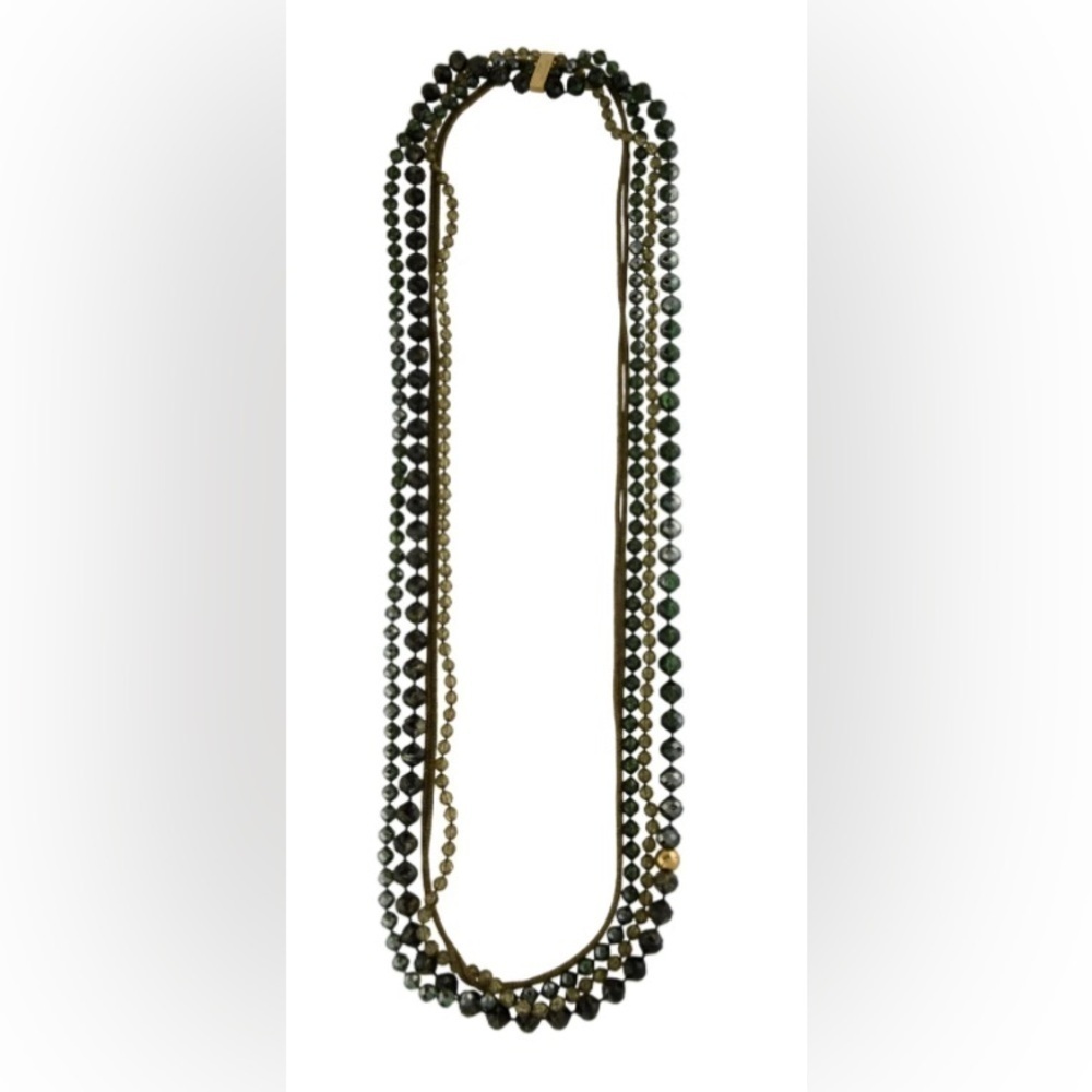 LAFAYETTE 148
Resin & Bead Multistrand Necklace